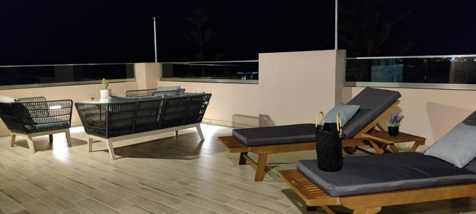Ferienwohnung Skyloft Rethymno Exterior foto